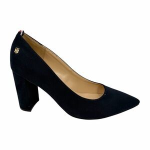 Tommy Hilfiger Women's Abilene High Heel Pumps Dark Blue Size 8M